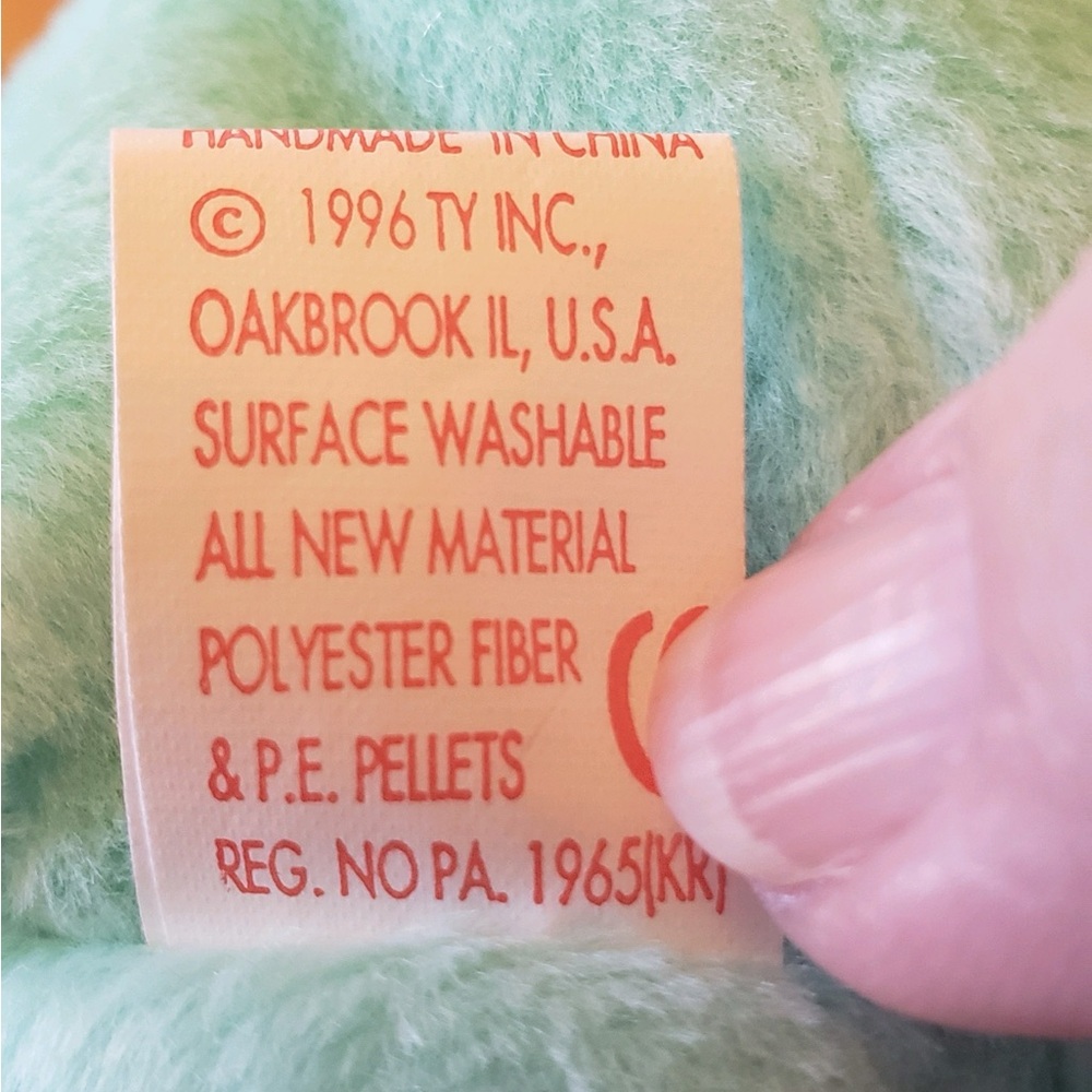 Rare Ty Beanie Baby with errors on tags. Brand new condition.
